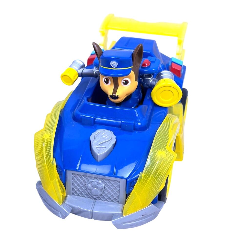 Paw Patrol Mighty Pups Chase's Deluxe Vehicle Lights and Sounds